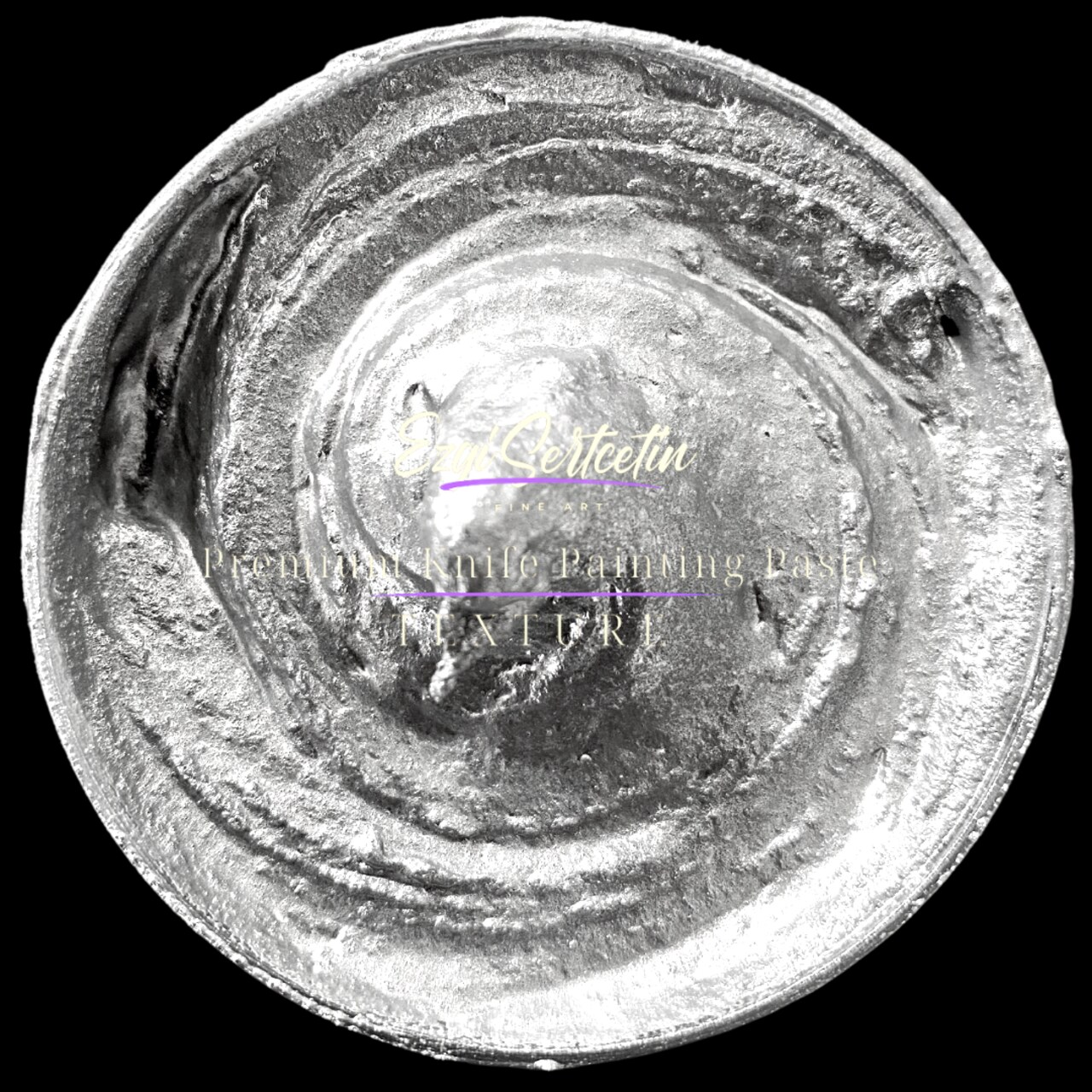 Premium Palette Knife Painting Paste|Modeling Paste|Texture Paste|Authentic Bright Colors|Ready to Use|Easy to Apply| 6oz by Volume|Ezgi Sertcetin